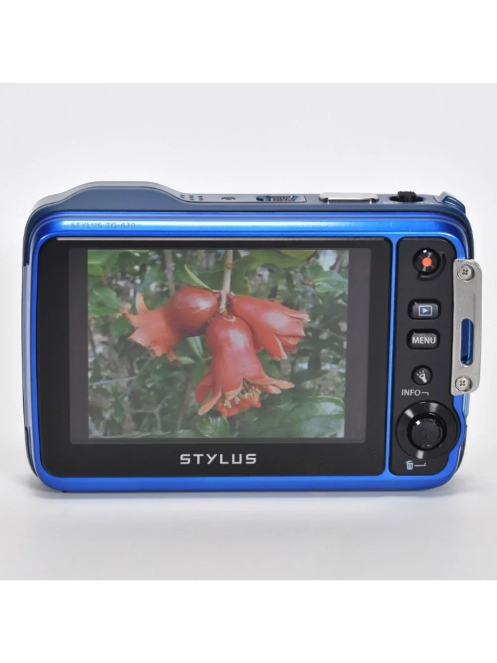 Olympus TG-630 iHS Digital Camera 12.0MP 5x Optical Zoom HD Video 64GB SD MINT
